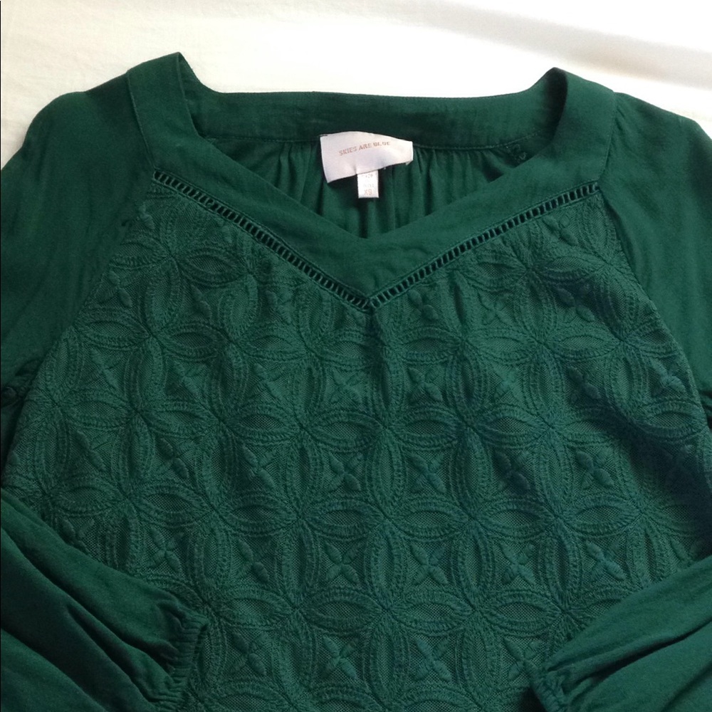 Stitchfix Skies Are Blue Blouse